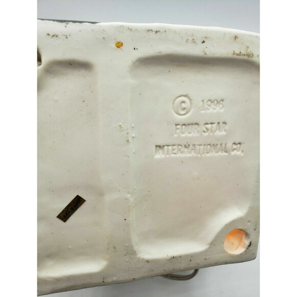 Victorian Christmas Village Hatfield's Habideshry Porcelain Building Holiday Dec - Picture 5 of 5